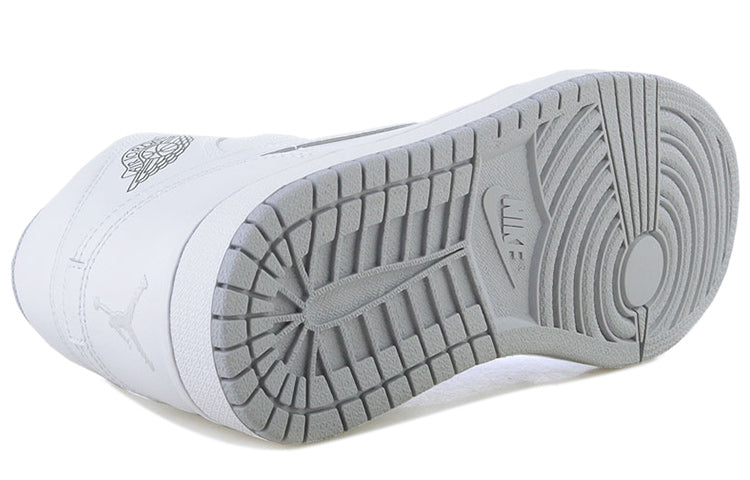 Air Jordan 1 Mid 'White Wolf Grey' 554724-112