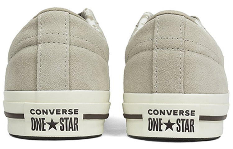 Converse One Star Mens Beige Tropical OX Trainers 160586C