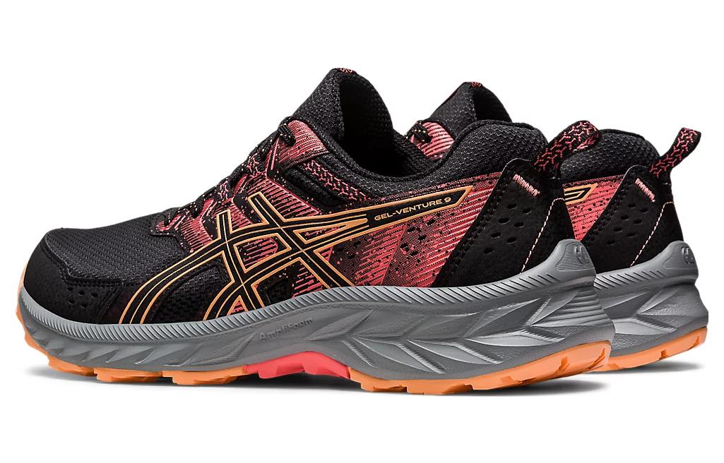 (WMNS) ASICS Gel-Venture 9 'Black Orange' 1012B313-004