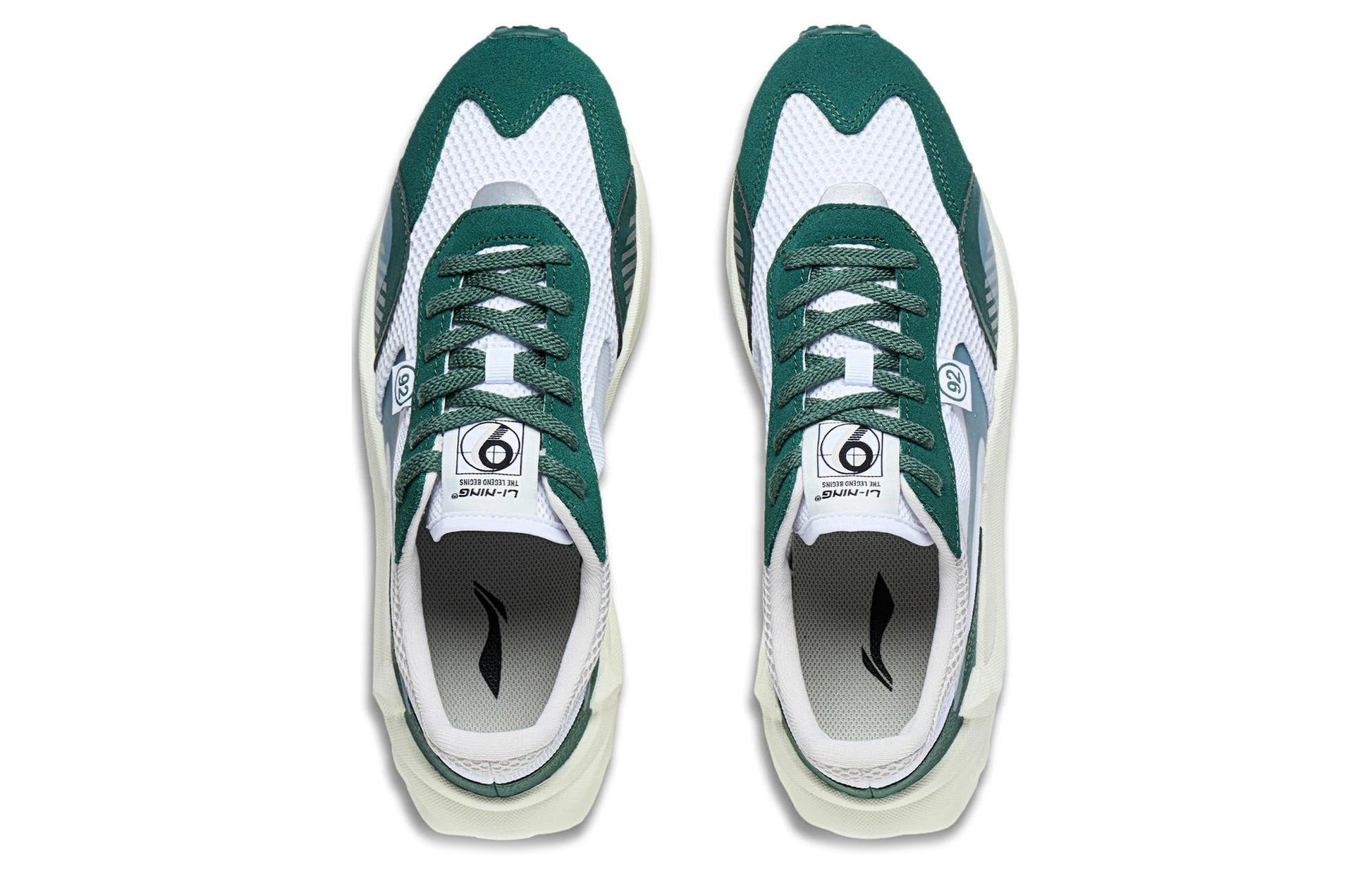 Li-Ning Fangyuan EVO 'White Green' AGCT015-2