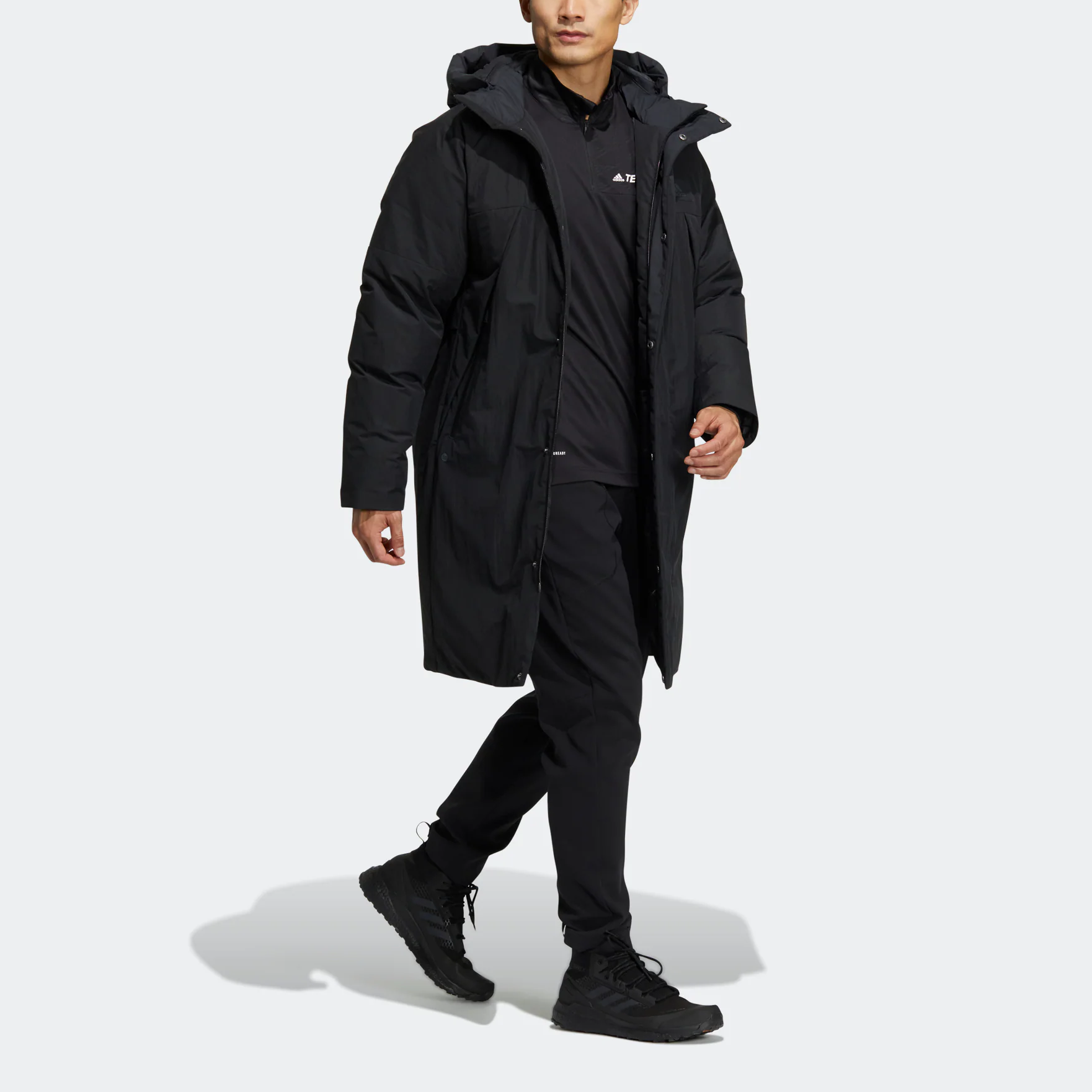 adidas Goose Down Coat Logo HR5233