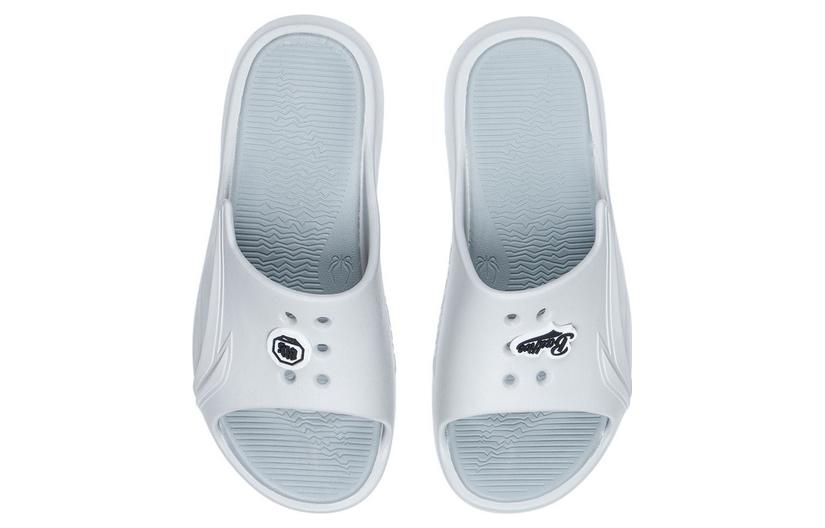 Li-Ning LNBB Sport Slides 'Grey' ABTS003-1