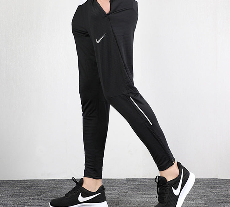 Nike Phnm Elite Knit Reflective Strip Running Pants Men's Black BV4814-010