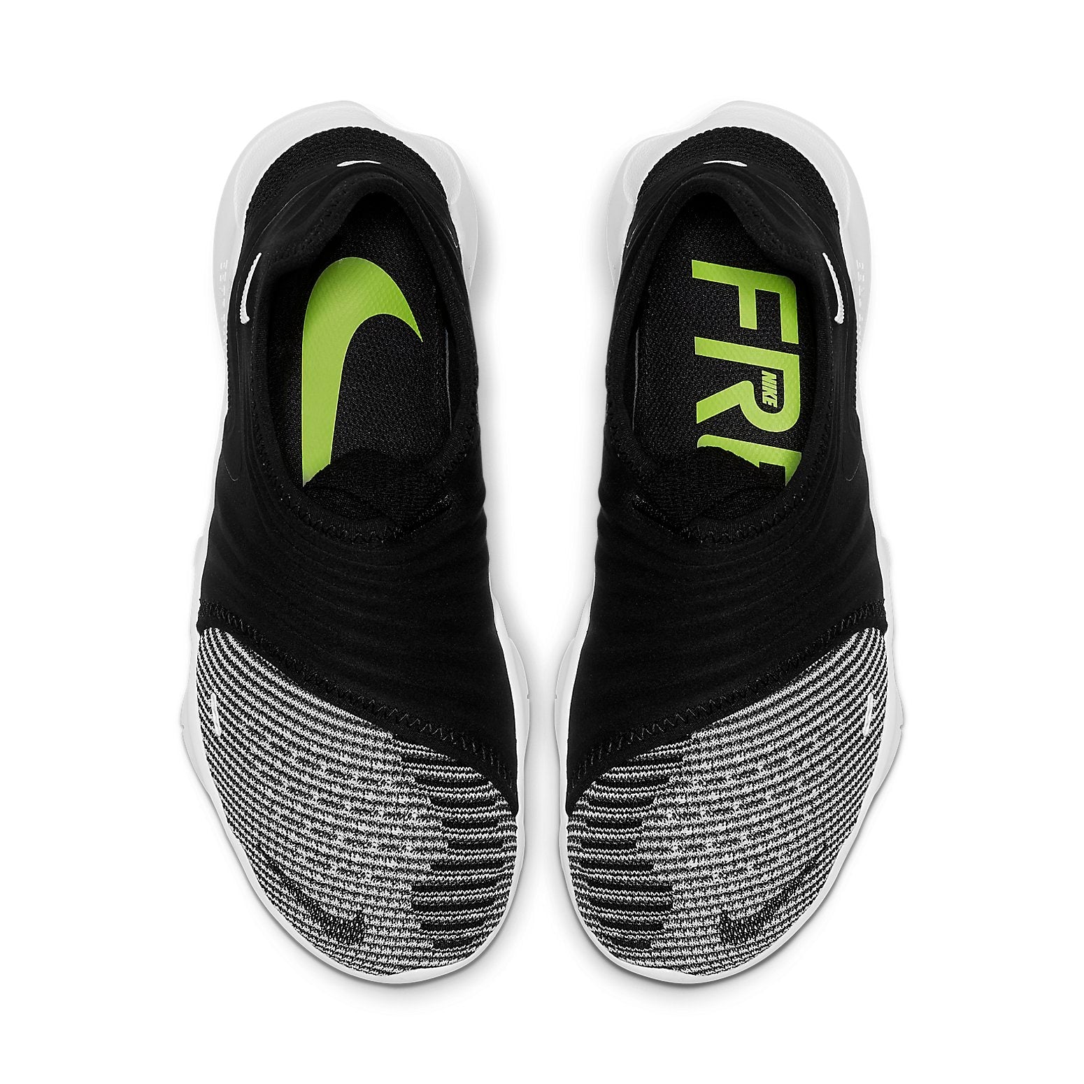 (WMNS) Nike Free RN Flyknit 3.0 Black/Grey AQ5708-005