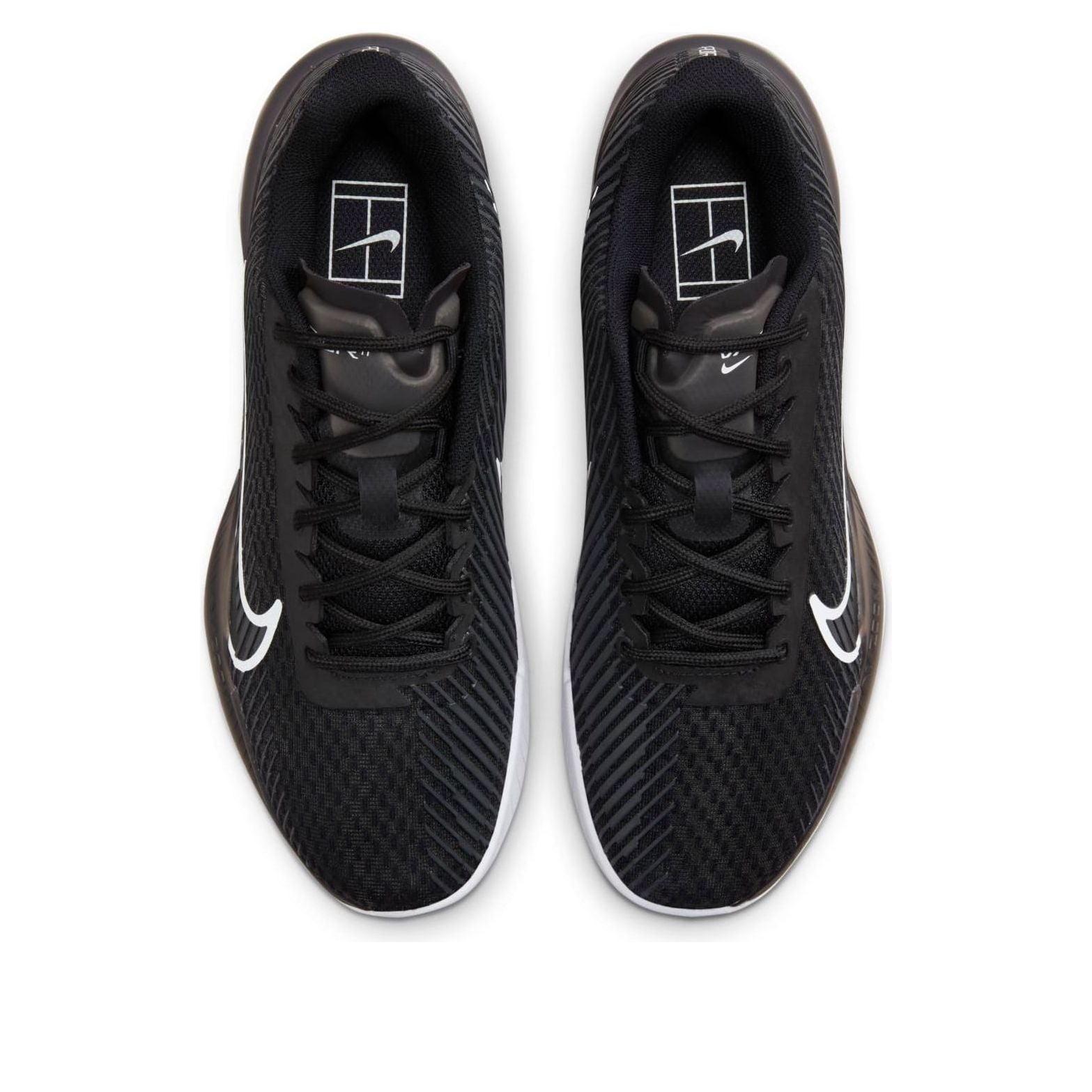 (WMNS) Nike Court Air Zoom Vapor 11 HC 'Black White' DR6965-001