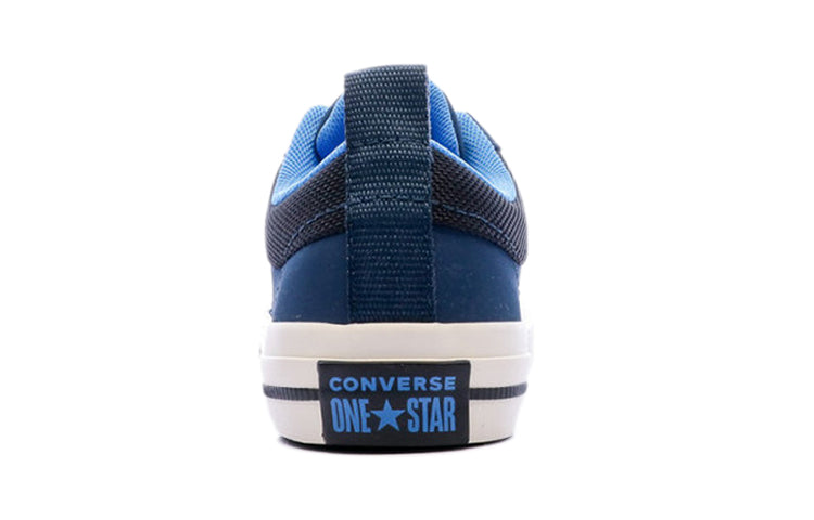Converse One Star Non-Slip Wear-resistant Low Tops Casual Skateboarding Shoes Blue 362528C