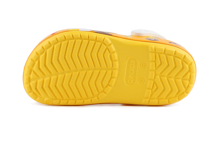 (PS) Crocs Small Crocs Beach Yellow Sandals 206028-730