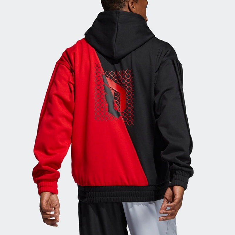adidas Cny Dame Sweat hooded Long Sleeves Black Red GN5366