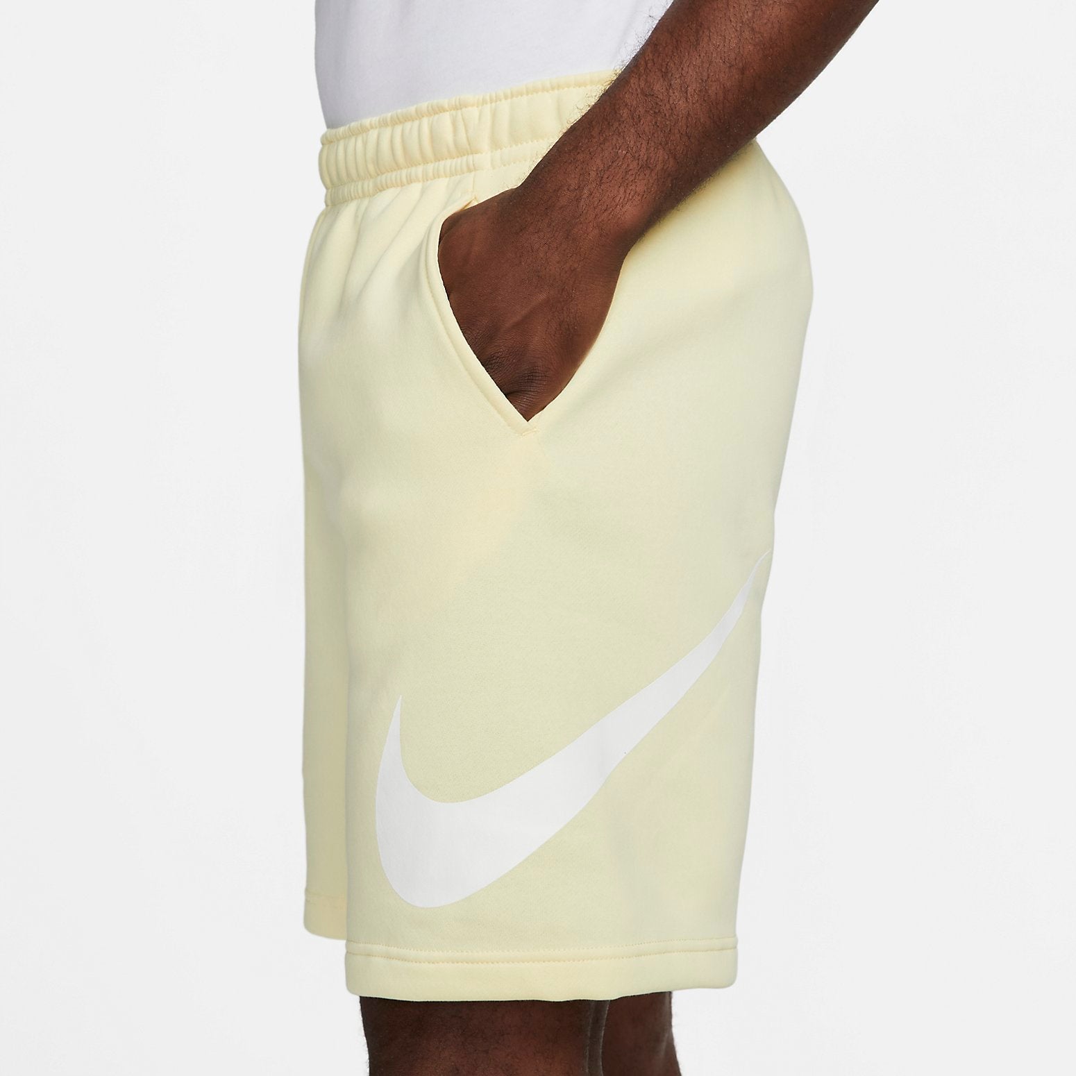 Nike Sportswear Club Shorts 'Yellow White' BV2721-744