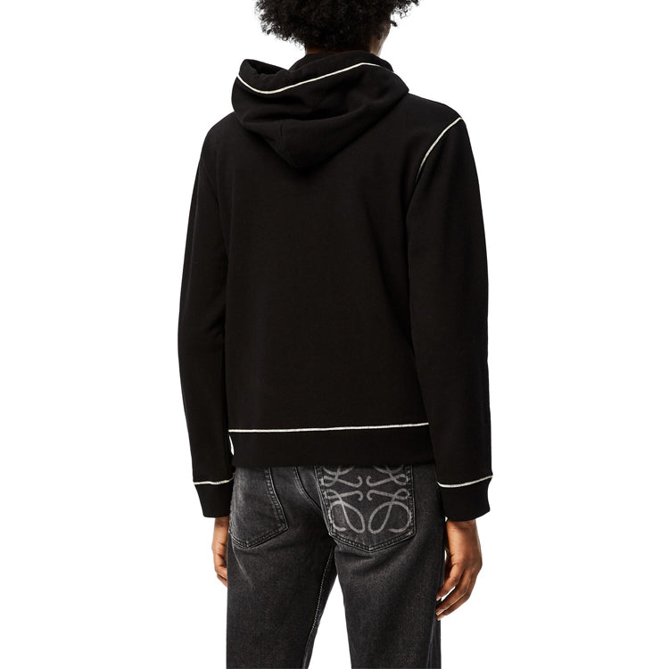 LOEWE Tangram Cotton Embroidery Male Black H526341XAL-1100