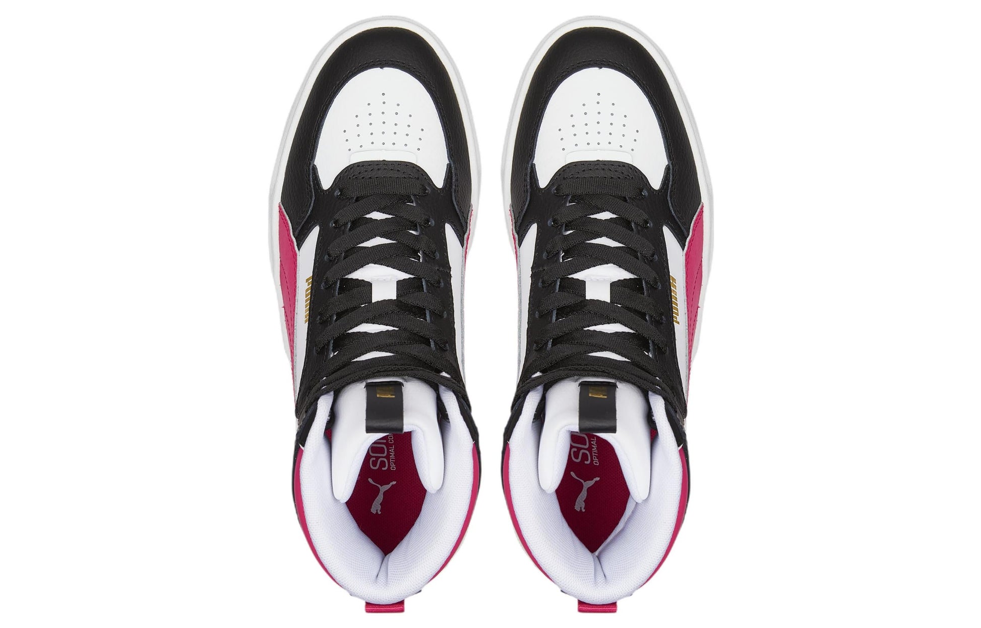 (WMNS) PUMA Karmen Rebelle 'Black White Pink' 387213-03