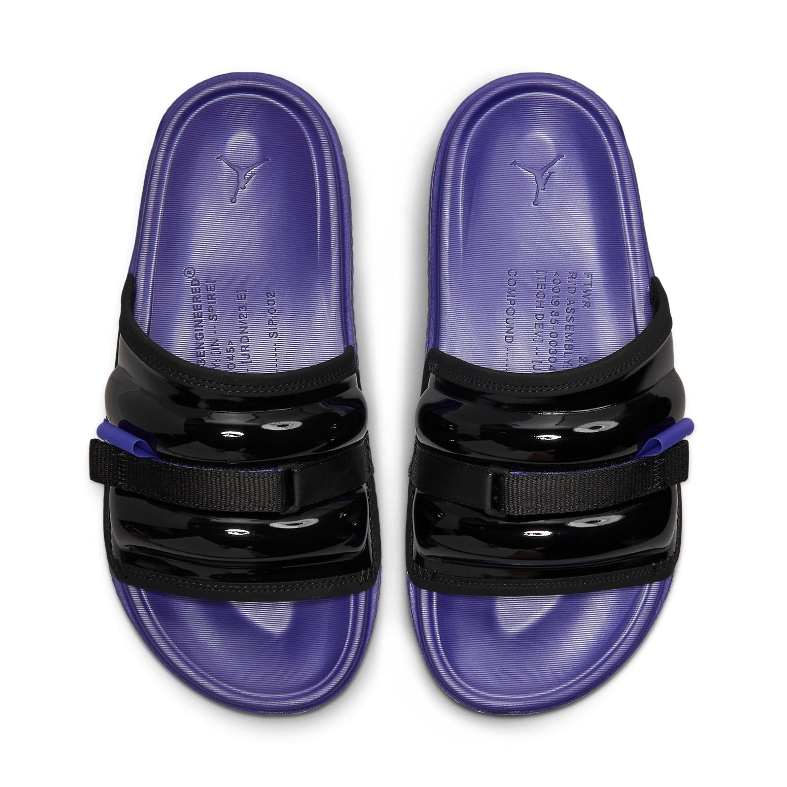 Air Jordan Super Play Slide 'Black Dark Concord' DM1683-015