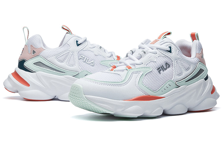 (WMNS) FILA Skipper captain retro White/green/orange F12W021117FWG