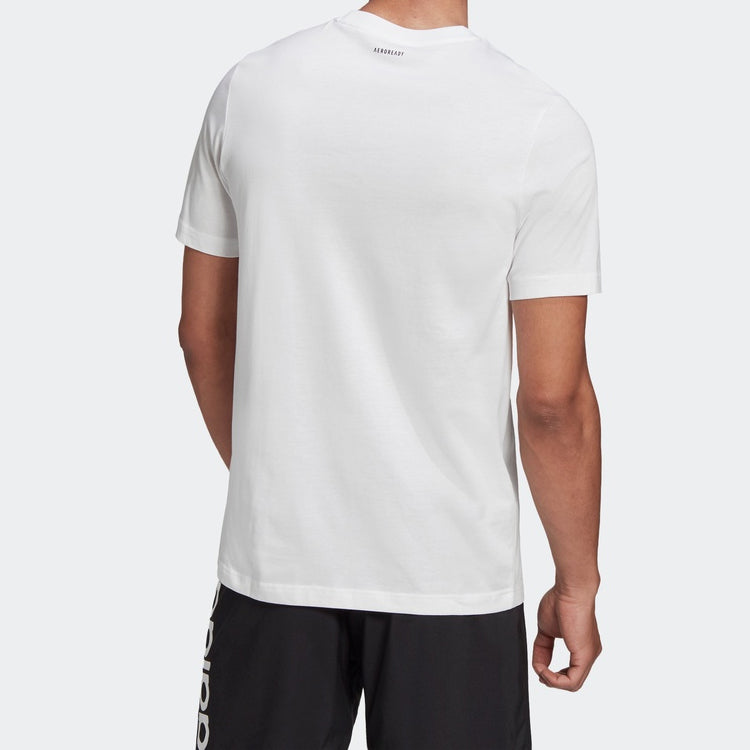 adidas M Lg Grd T Training Sports Short Sleeve White GD5909