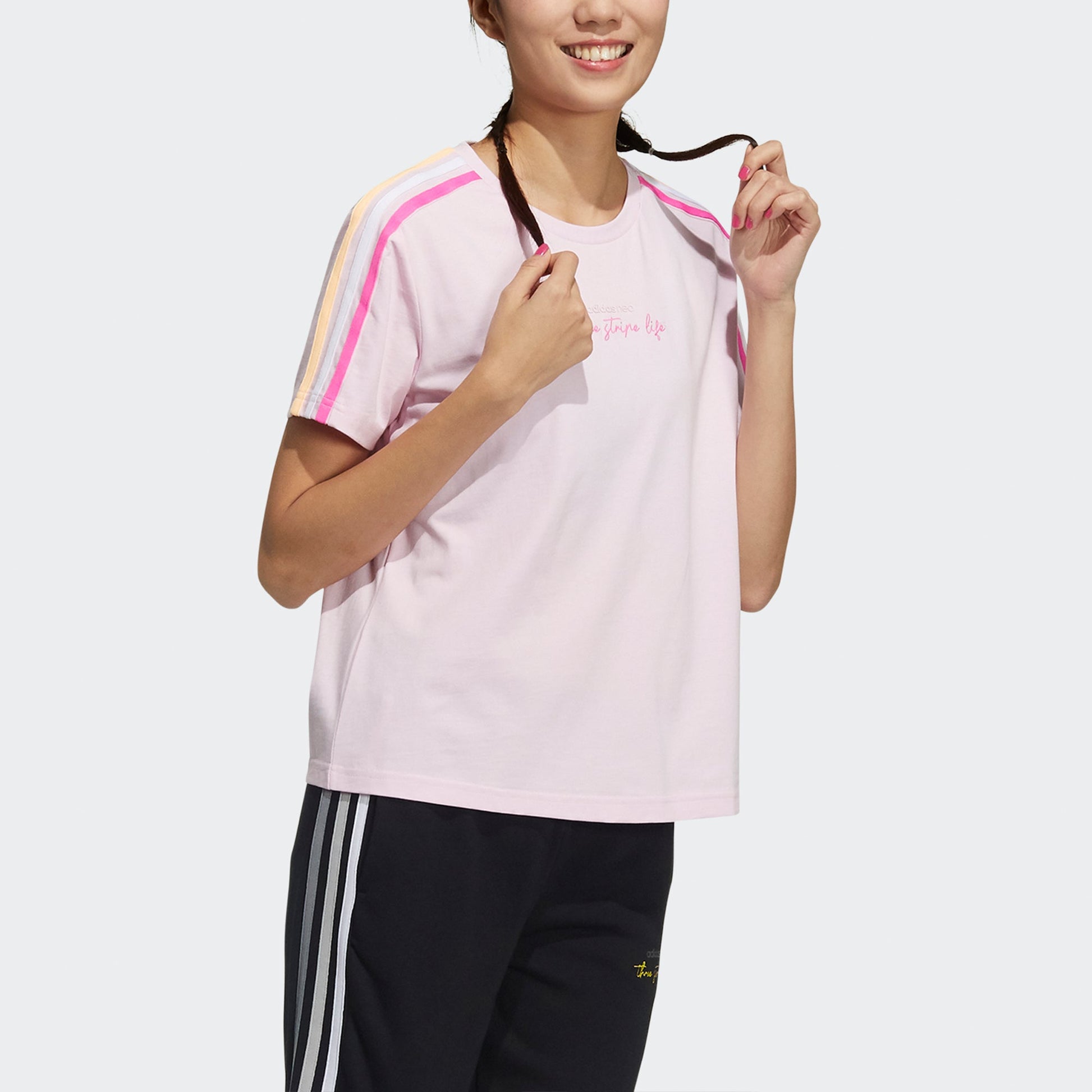 (WMNS) adidas neo Sport T-shirt 'Pink' GP5530