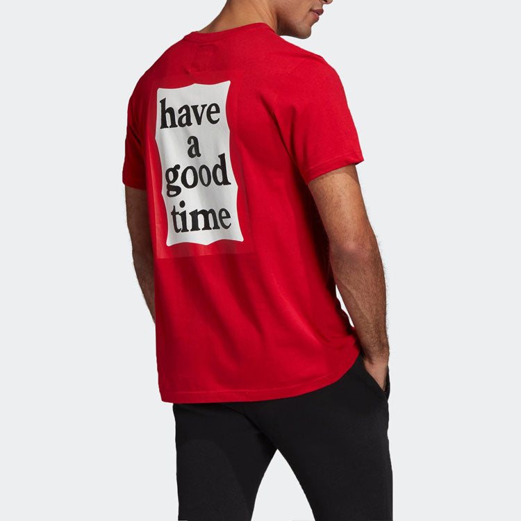 adidas originals x Have A Good Time HAGT Men's Tee Red EK0212