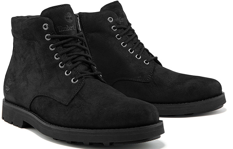 Timberland Alden Brook Side Zip Boots 'Black Full Grain' A44ZNW