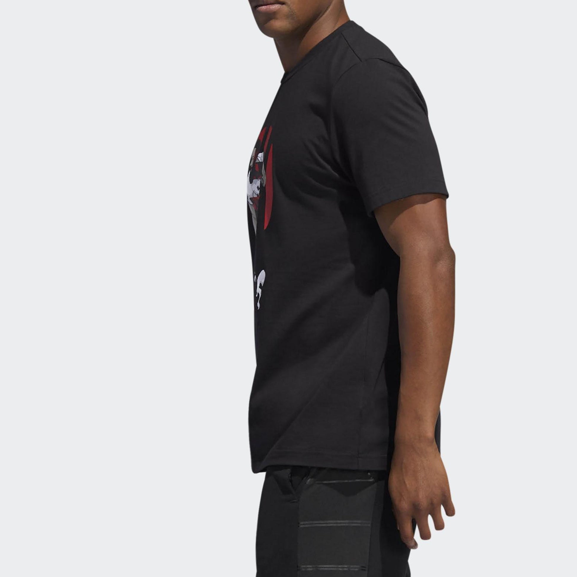 adidas Harden Geek UP Basketball Short Sleeve Black DQ0923