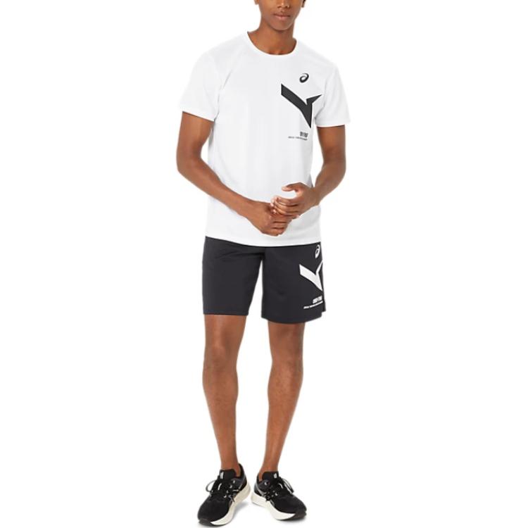 Asics A-I-M Dry Short Sleeve T-Shirt 'Brilliant White' 2031E555-100