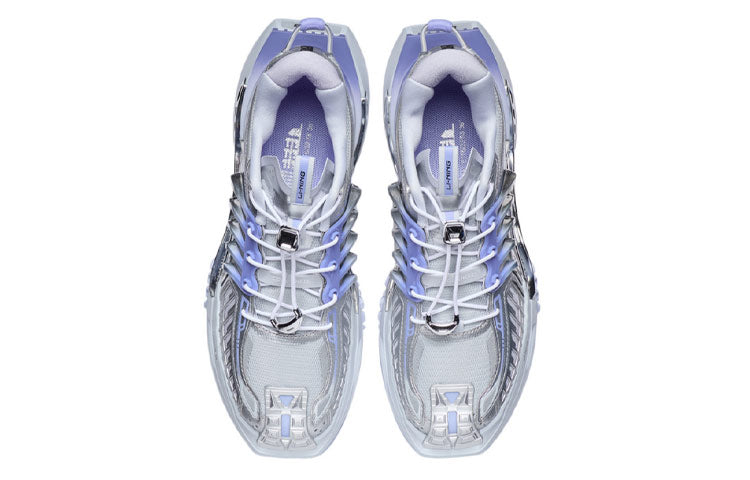 (WMNS) Li-Ning XuanKong 'White Silver Blue' AGLR244-1