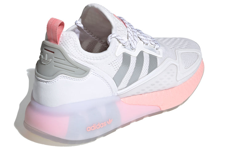 (WMNS) adidas ZX 2K Boost 'White Glow Pink' FY2013