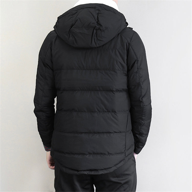 Men's Nike Stay Warm Hooded Down Jacket Black 806862-012