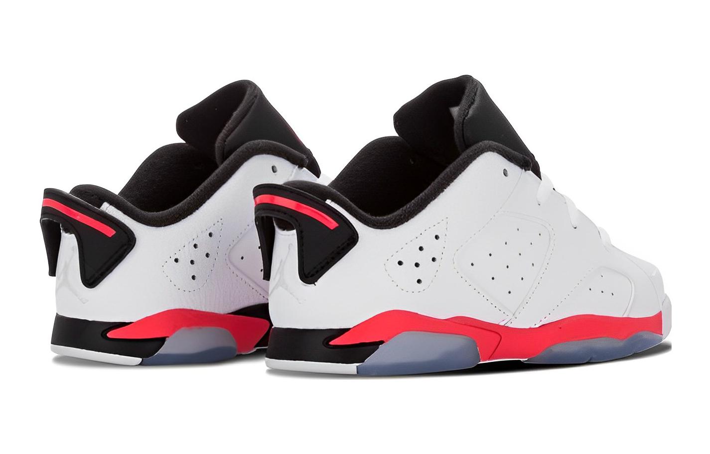 (TD) Air Jordan 6 Retro Low BT 'White Infrared' 768883-123