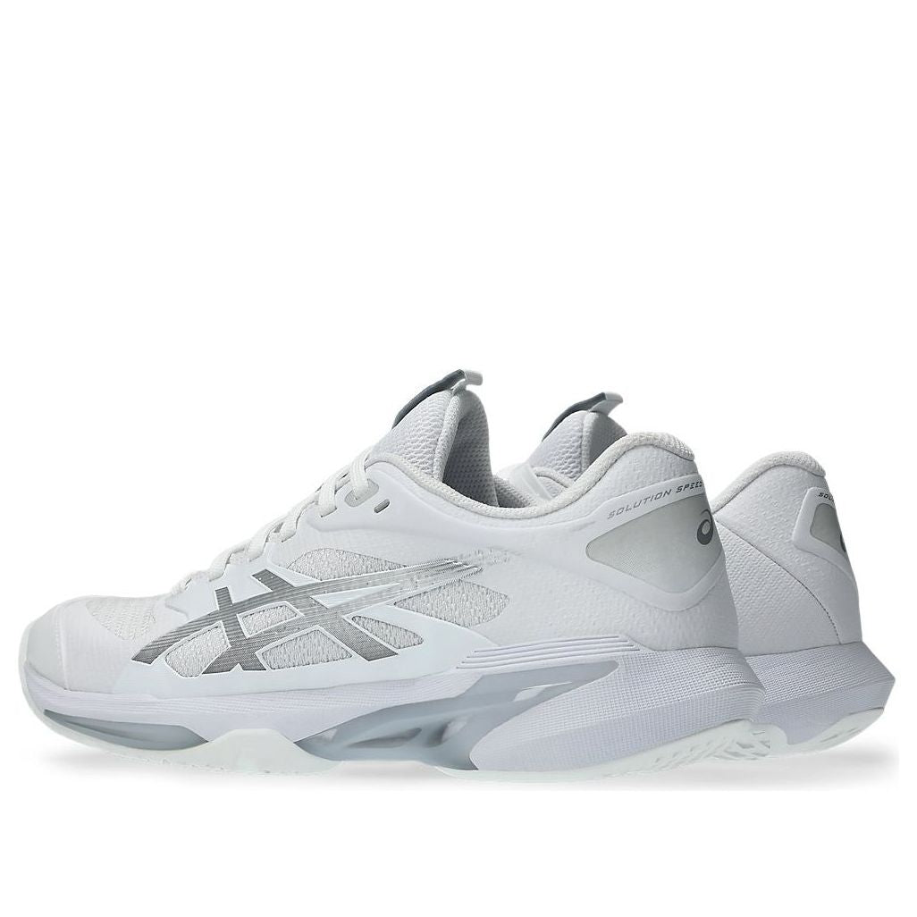(WMNS) ASICS Solution Speed FF 4 'White Pure Silver' 1042A307-101