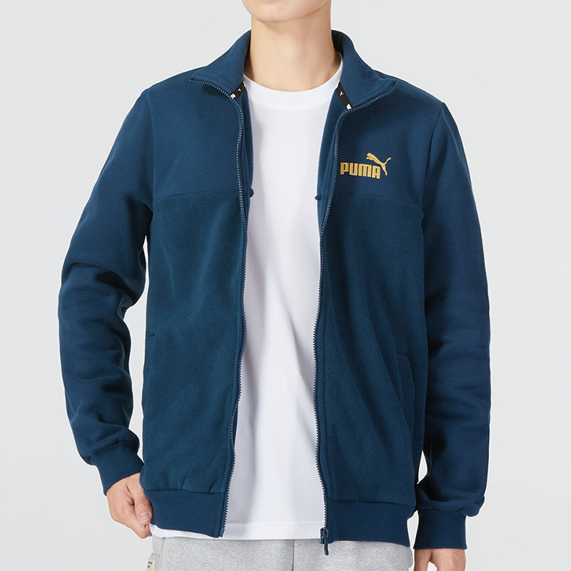 PUMA Golden Track Jacket 'Blue Gold' 674350-73
