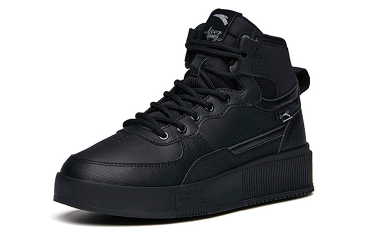 (WMNS) ANTA Life Series Sneakers High 'Black' 922138011-5