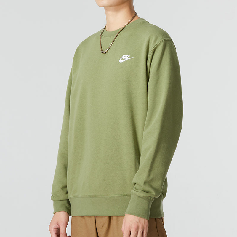 Nike M Nsw Club Crw Ft 'Avocado Green' BV2667-334