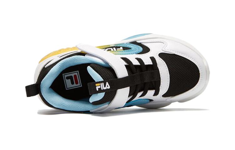 (PS) FILA Athletic Training Sneakers 'White Black Blue' K14B341604FBW