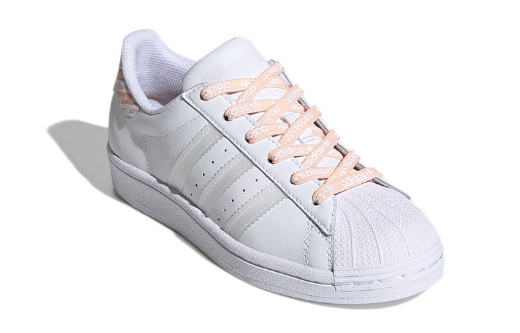 (GS) adidas Superstar J 'White Glow Pink' FV3761