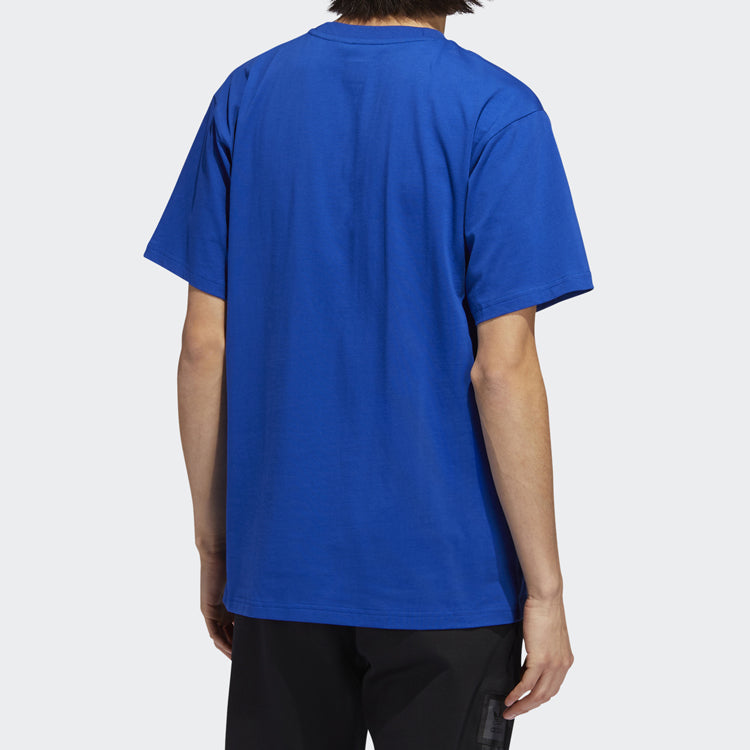 adidas originals Urgello Tee Pullover Round Neck Short Sleeve Blue EC7295