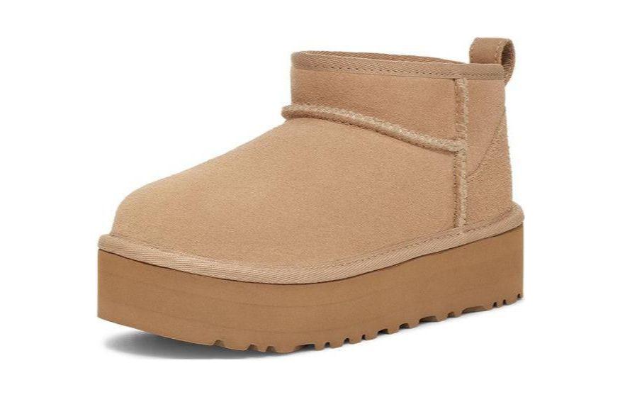 (PS) UGG Classic Ultra Mini Platform 'Sand' 1157791K-SAN