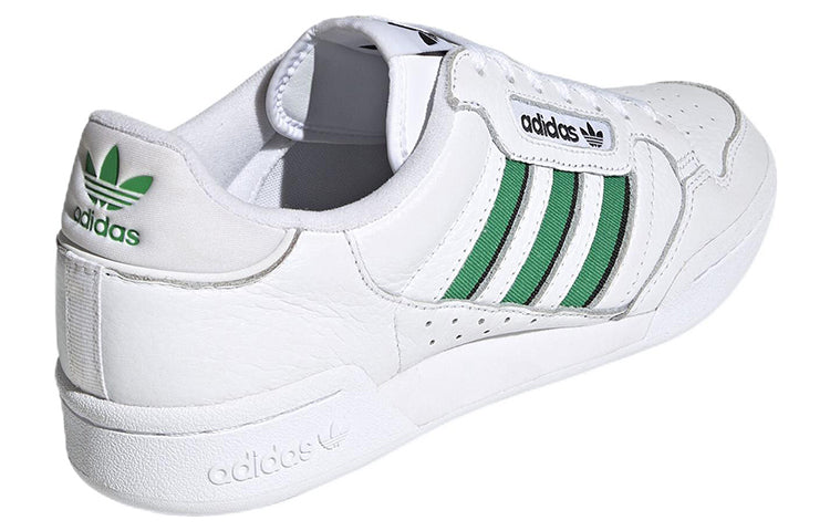 adidas Continental 80 Stripes 'White Green' H02162