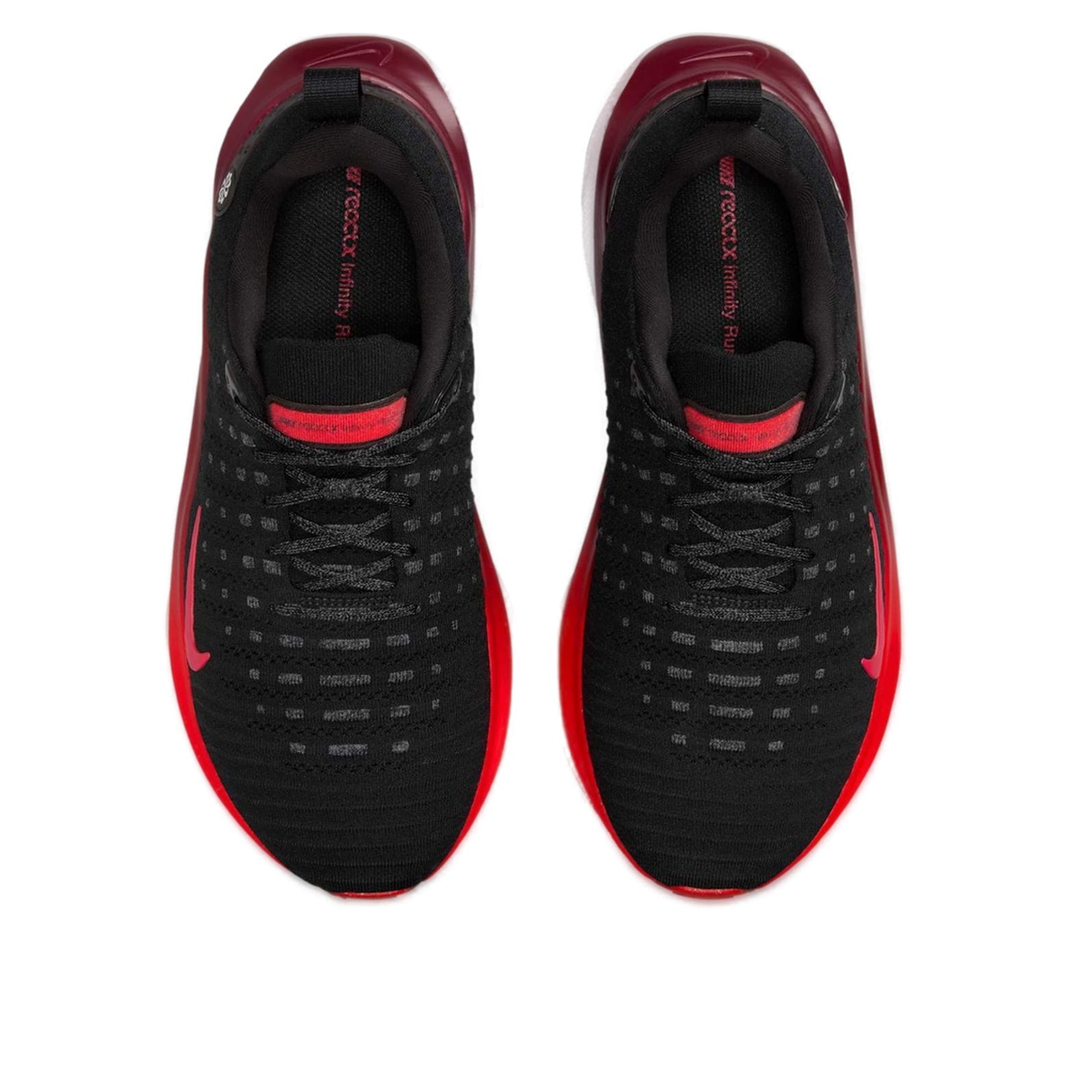 Nike ReactX Infinity Run 4 Extra Wide 'Black Team Red Fire Red' FN0881-007