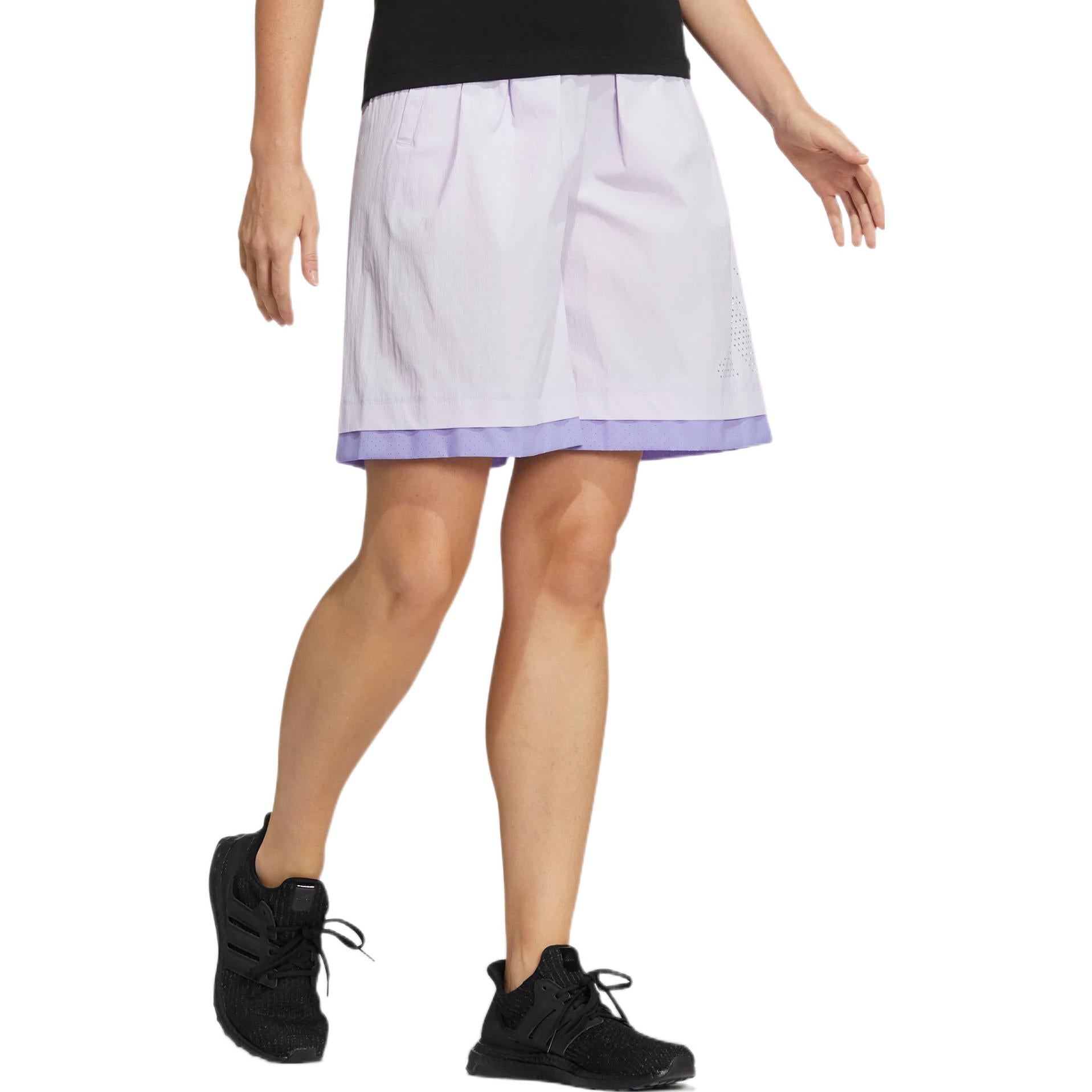 (WMNS) adidas UST EXC Shorts Asia Sizing 'Purple' HE9956