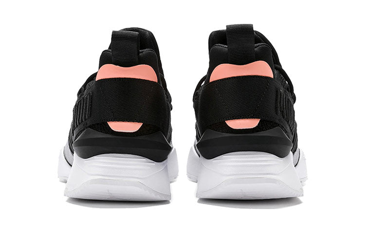(WMNS) PUMA Muse Maia Low-top Running Shoes Black/White 369197-03