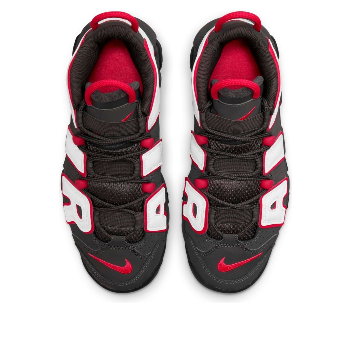 (GS) Nike Air More Uptempo 'Medium Ash Siren Red White' DH9719-200