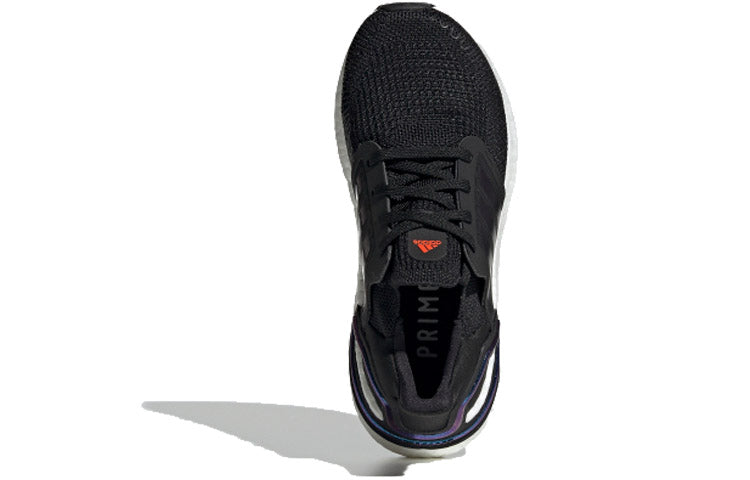 (GS) adidas UltraBoost 20 J 'Black Violet Metallic' EG4861