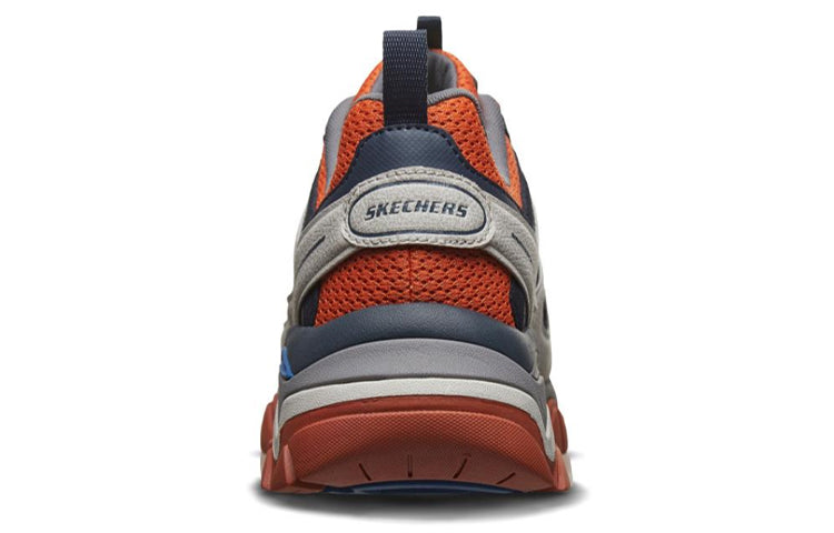 Skechers Stak-Ultra Low-Top Running Shoes Orange/White/Black 66255-NVOR