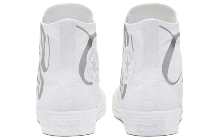 (WMNS) Converse Chuck Taylor All Star Iridescent Star High Top White 566176C
