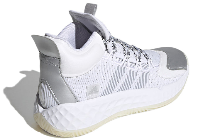 adidas Pro Boost Mid 'White Silver Metallic' FW9511