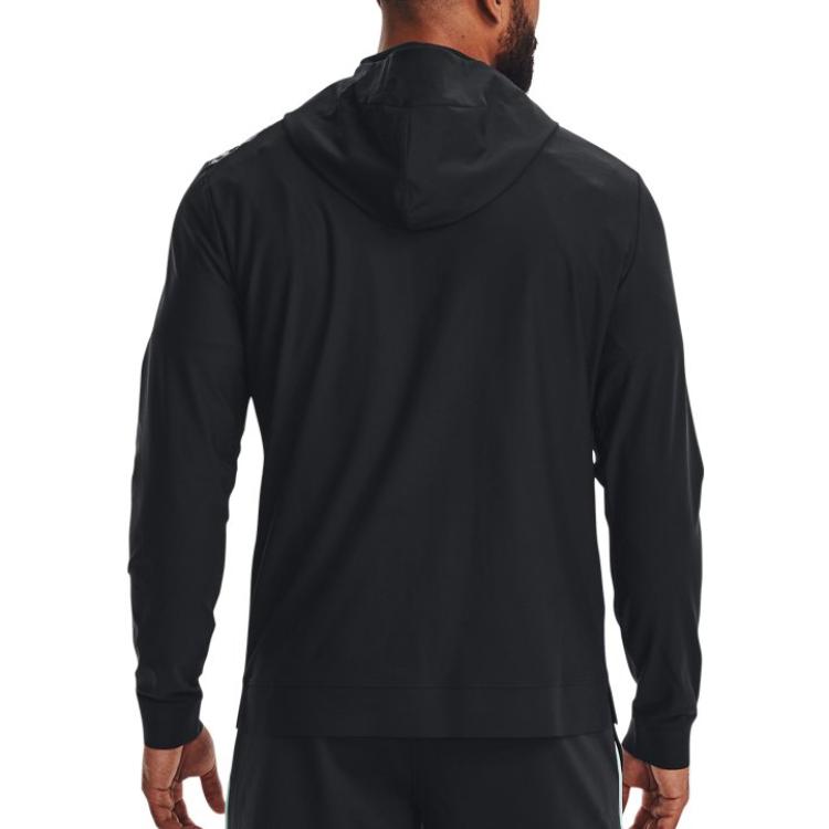 Under Armour Curry Hooded Golf Shirt 'Black' 1373680-001