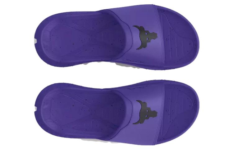 Under Armour Project Rock 3 Slides 'Purple' 3026034500