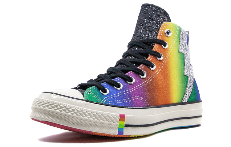 Converse Chuck 70 Hi 'Pride Shimmering Black Rainbow' 165713C