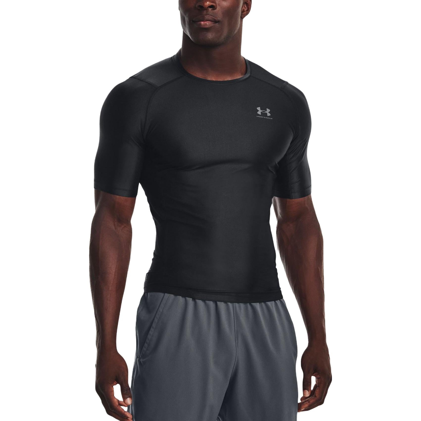 Under Armour Iso-Chill Compression T-Shirt 'Black' 1365229-002