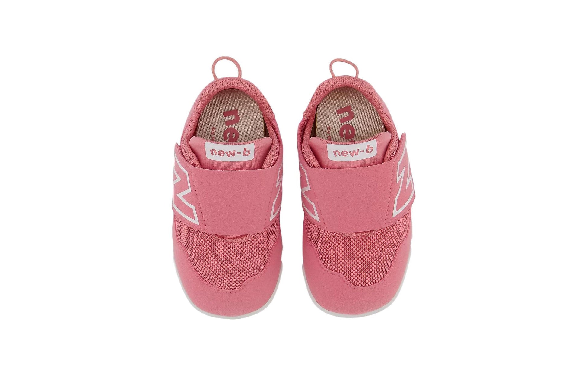 (TD) New Balance New-B Hook & Loop Wide 'Natural Pink' IONEWBNP