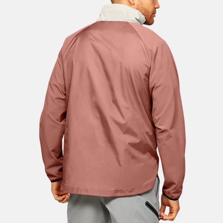 Men's Under Armour Woven Training Sports Jacket Brown 1352681-226